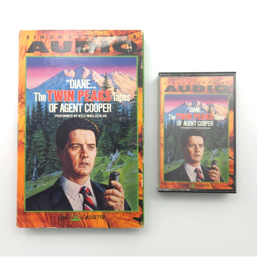 RARE "Diane..." The Twin Peaks Tapes of Agent Cooper - Simon & Schuster 1990